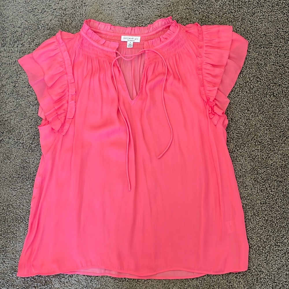 Current Air Pink Blouse Size S